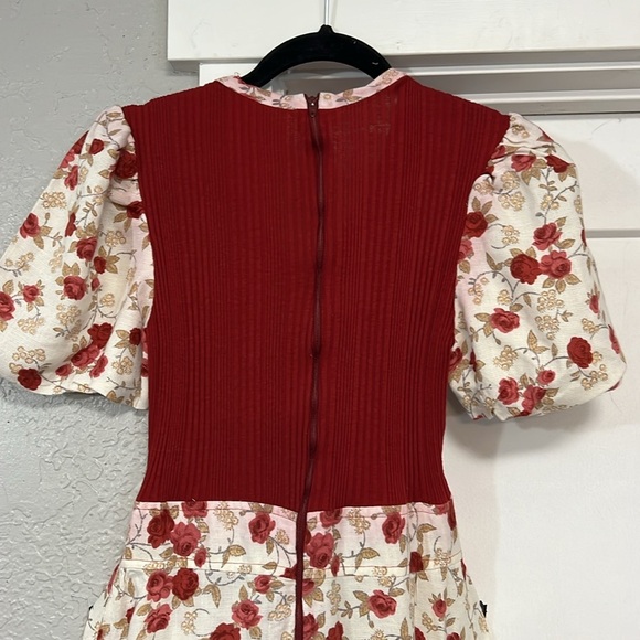 1970’s TERRI PETITES VINTAGE CALIFORNIA FLORAL MAXI DRESS XS - Picture 7 of 16